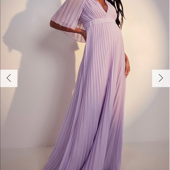 Maternity long dress - Picture 1 of 2